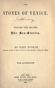 Cover of: [The works of John Ruskin]. by John Ruskin