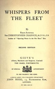 Cover of: Whispers from the fleet. by C. Cradock