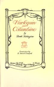 Cover of: Harlequin and Columbine. by Booth Tarkington