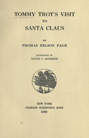 Cover of: Tommy Trot's visit to Santa Claus by Thomas Nelson Page, Thomas Nelson Page