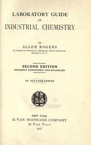 Cover of: Laboratory guide of industrial chemistry. by Rogers, Allen, Rogers, Allen