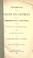 Cover of: Proceedings of the Grand Encampment of the Independent Order of Odd Fellows of the state of Connecticut, from its institution, April 20, 1843 to its annual session, February 20, 1866, inclusive.