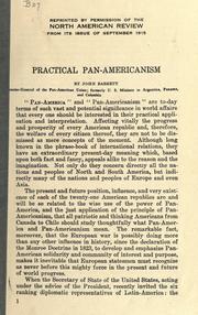 Cover of: Practical Pan-Americanism