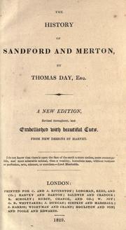 Cover of: The history of Sandford and Merton by Thomas Day