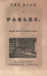 Cover of: The book of fables by 