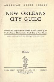 New Orleans city guide by Federal Writers' Project. New Orleans.
