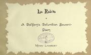 Cover of: La Rabida: a California Columbian souvenir poem