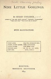 Cover of: Nine little goslings by Susan Coolidge