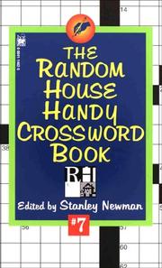 Cover of: Random House Handy Crossword Book #7 (Random House Handy Crossword Book)