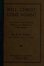 Cover of: Will Christ come again? by Reuben Archer Torrey