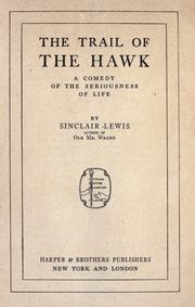 Cover of: The trail of the hawk by Sinclair Lewis