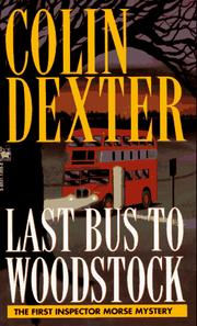 Cover of: Last Bus to Woodstock by Colin Dexter