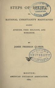 Cover of: Sermons of theism, atheism, and the popular theology. by Theodore Parker
