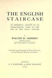 Cover of: The English staircase