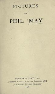 Cover of: Pictures by Phil May.