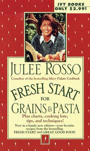 Cover of: Fresh Start for Grains & Pasta (Fresh Start Cookbooks)