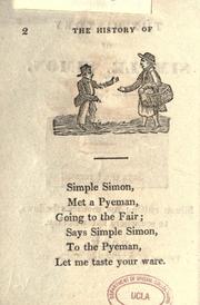 Cover of: The History of Simple Simon. by 