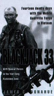Cover of: Blackjack-33: with special forces in the Viet Cong forbidden zone