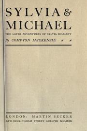 Cover of: Sylvia & Michael by Sir Compton Mackenzie