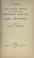 Cover of: A dialogue of the effectual proverbs in the English tongue concerning marriage by John Heywood