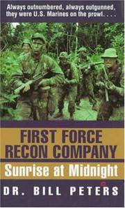 Cover of: First Force Recon Company: sunrise at midnight