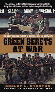 Cover of: Green Berets at war by Shelby L. Stanton