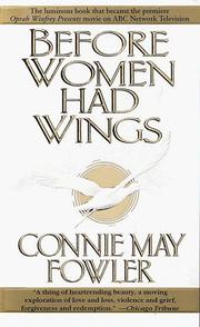 Cover of: Before Women Had Wings by Connie May Fowler