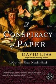 Cover of: A Conspiracy of Paper: A Novel (Ballantine Reader's Circle)