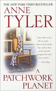 Cover of: A Patchwork Planet by Anne Tyler