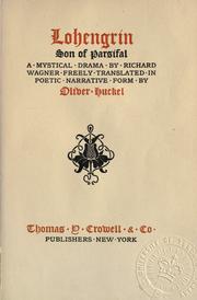 Cover of: Lohengrin, son of Parsifal by Oliver Huckel