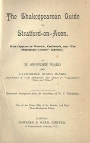 Cover of: The Shakespearean guide to Stratford-on-Avon