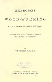 Cover of: Exercises in wood-working
