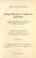 Cover of: Life and letters of Judge Thomas J. Anderson and wife, including a few letters from children and others; mostly written during the Civil War; a history.