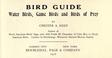 Cover of: Bird guide