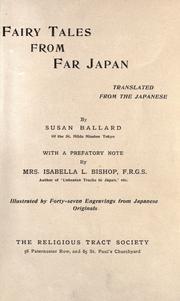 Cover of: Fairy tales from far Japan by Susan Ballard