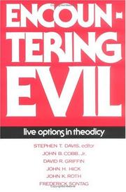Cover of: Encountering evil: live options in theodicy