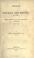 Cover of: Memoir of Thomas Drummond, R.E., F.R.A.S., under secretary to the lord lieutenant of Ireland, 1835-1840.