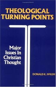 Cover of: Theological turning points: major issues in Christian thought