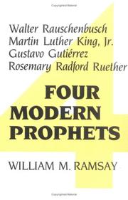 Four modern prophets by William M. Ramsay