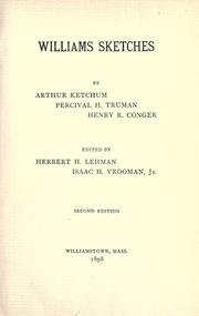 Cover of: Williams sketches.