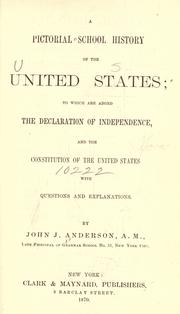 Cover of: A pictorial school history of the United States by Anderson, John J., Anderson, John J.