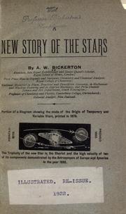Cover of: A new story of the stars