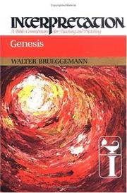 Cover of: Genesis: Interpretation  by Walter Brueggemann