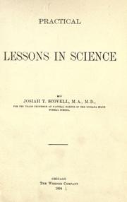 Cover of: Practical lessons in science.