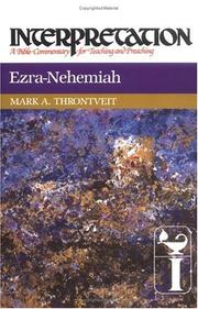 Cover of: Ezra-Nehemiah by Mark A. Throntveit