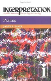 Cover of: Psalms by James Luther Mays