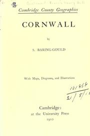 Cover of: Cornwall