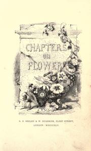 Cover of: Chapters on flowers