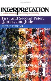 Cover of: First and Second Peter, James, and Jude