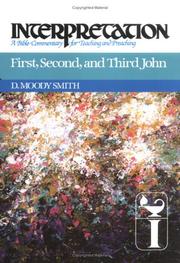 Cover of: First, Second, and Third John